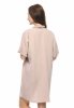 MijaCulture - Muslin maternity and breastfeeding nightdress Hazel M023 Caffe Latte